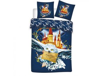 Harry Potter Messenger Owl Ágyneműhuzat 140×200cm, 63×63