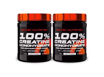 100% Creatine Monohydrate 2x300g Scitec Nutrition