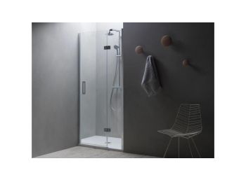 ATLAS TV/S 100/átlátszó Brill nyíló zuhanyajtó jobbos