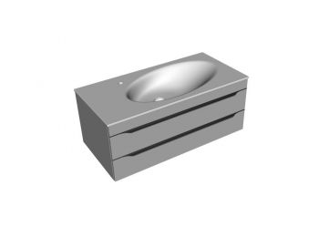 MALAYA OUM 100 dark gray (sötét szürke) alsószekrény mo