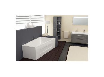 BEATRICE-L 170X110(70) beépíthető aszimmetrikus sarokkád