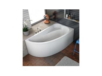 Calando-L beépíthető aszimmetrikus sarokkád balos 160x90