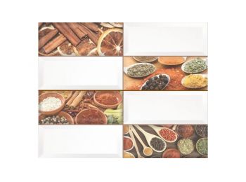 CARNEVAL PICCANTE F 53021 dekor falburkoló szett (2*)20x50 