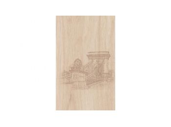 QUADOR F 42070 falburkoló dekor 25x40x0,8 cm
