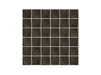 MINIMAL STONE Nero mozaik falburkoló 29,8x29,8x0,9 cm