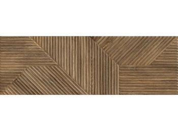 WOODSKIN Brown Struktura A falburkoló 29,8x89,8x0,9 cm