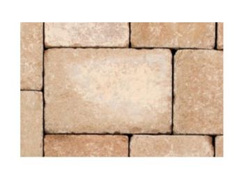Leier Mercato térkő antikolt 20x10x6 cm mogyoró