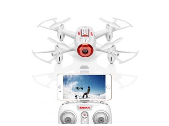 Syma X22SW FPV HD élőkép kamerás drón szett (fehér)