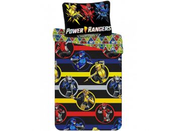 Power Rangers 2 részes Ovis Ágynemű Szett 100x135+40x60 c