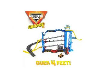 Spin Master Monster Jam óriás akciógarázs autóval