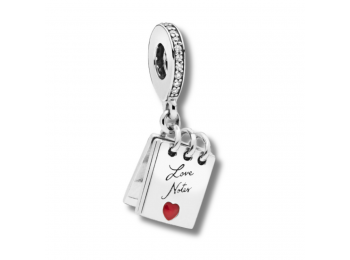 Love Notes Pandora stílusú medál