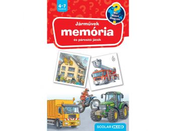 Járművek – Memória- és párosító játék