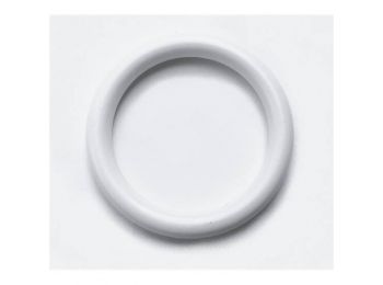 Függönykarika műanyag fehér 30/45 mm