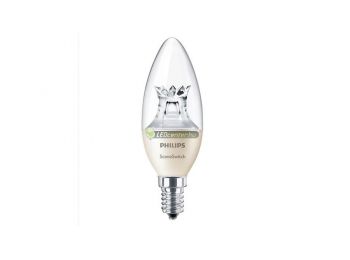 PHILIPS SceneSwitch 5,5W=40/20/10W LED E14 égő, melegfehé