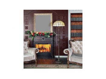 Rábalux Marvel 8078 álló lámpa E27-es aljzattal, Tiffany