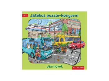 Játékos puzzle-könyvem: Járművek