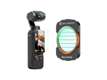 DJI Pocket 3 szűrő (Blue Streak, Anamorphic Flare)