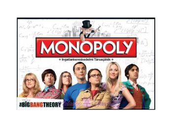 Hasbro Monopoly Agymenők - magyar nyelvű (B52241650)