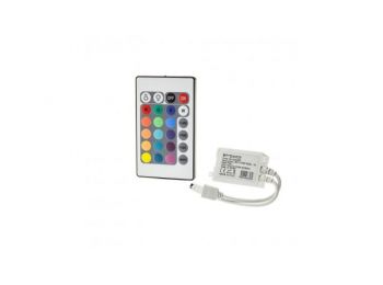 LUNA-9 LED RF mini RGBdimmer, távirányítóval, csatlakoz