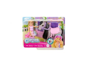 Mattel Barbie Chelsea baba pónival