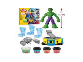Hasbro Play-Doh Marvel Hulk nyomkodó és taposó gyurma készlet