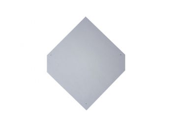 Eternit síkpala sarkított négyzet 40x40x0,4 cm natúrszü