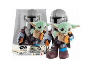 Mattel Star Wars Mandalóri interaktív figura 25 cm, Grogu,