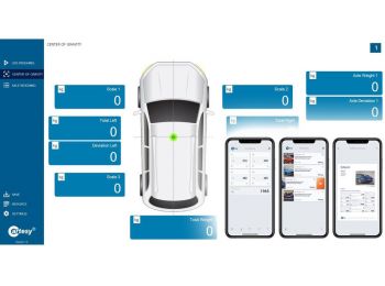 Cartesy SUB-2020 vevőegység és inno!weight® iOS, Android