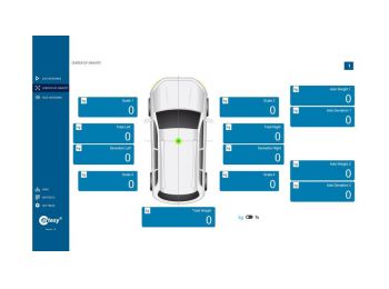 Cartesy SUB-1020 vevőegység és inno!weight® PC szoftver 
