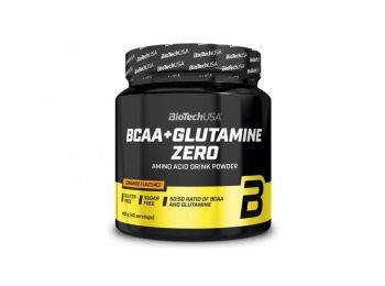 BCAA + Glutamine Zero 480 g narancs BioTechUSA