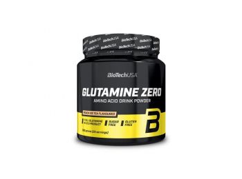 Glutamine Zero 300 g barackos ice tea BioTechUSA