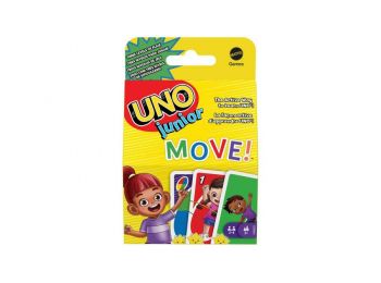 Mattel UNO Junior Move! - Örökmozgó társasjáték kárty
