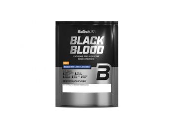 Black Blood NOX+ 20 g áfonya-lime BioTechUSA