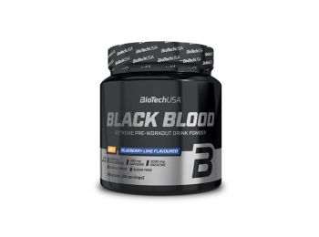 Black Blood NOX+ 340 g áfonya-lime BioTechUSA
