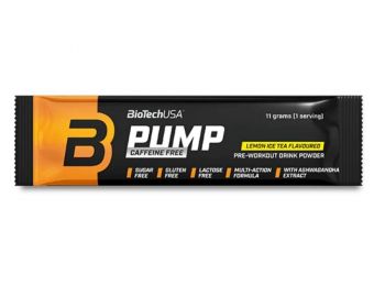 Pump Caffeine Free 11 g citromos ice tea BioTechUSA