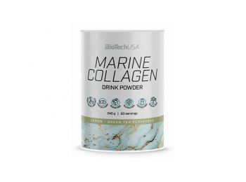 Marine Collagen 240 g zöld tea-citrom BioTechUSA