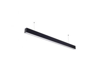Lineáris Függesztett Slim LED Lámpa fekete szín,beltéri