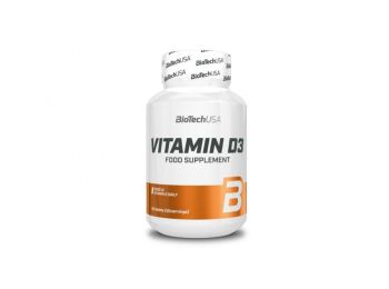 Vitamin D3 120 tabl. BioTechUSA