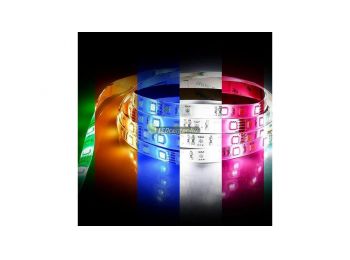 Fiesta 24V LED szalag beltéri RGB+meleg fehér/60LED/m/16w/