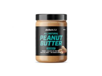 Peanut Butter (mogyoróvaj) 400 g crunchy BioTechUSA