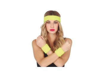 Csukló és fejpánt szett sportoláshoz, jelmez kiegészít