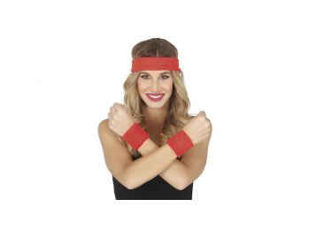 Csukló és fejpánt szett sportoláshoz, jelmez kiegészít