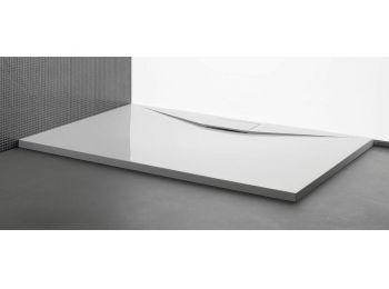 ACRO 100x80  L.M. zuhanytálca öntött márvány beépíthe