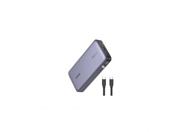 Ugreen PB720 Powerbank 20000 mAh, 1xUSB-A, 2xUSB-C,100W (szürke)