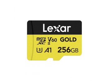 Lexar Professional Gold MicroSDXC memóriakártya 256GB, 280