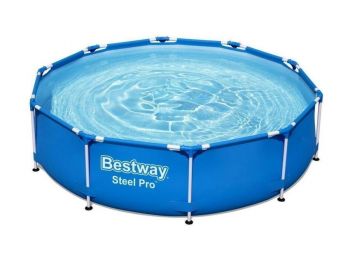 Bestway fémvázas medence szett vízforgatóval 305x76 cm (
