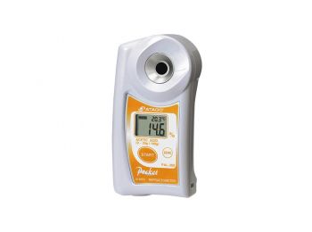 ATAGO PAL-30S digitális refraktométer ecetsav vizes oldat (0,0-20,0%) mérésére, 100 mérés rögzítése, NFC adatátvitel