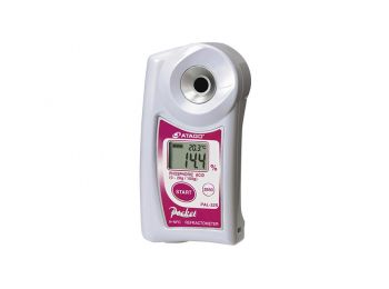 ATAGO PAL-32S digitális refraktométer foszforsav vizes oldat (0,0-20,0%) mérésére, 100 mérés rögzítése, NFC adatátvitel