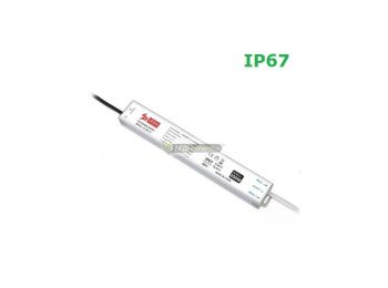 LEDIS 200W DC24 IP67 stabilizált LED tápegység, 333x40x21