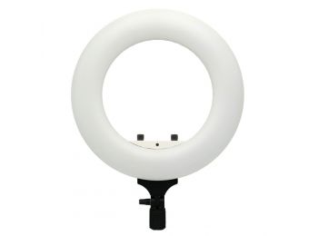 Caruba 12 hüvelykes RGB Vlogger LED körfény szett táskával – Fehér